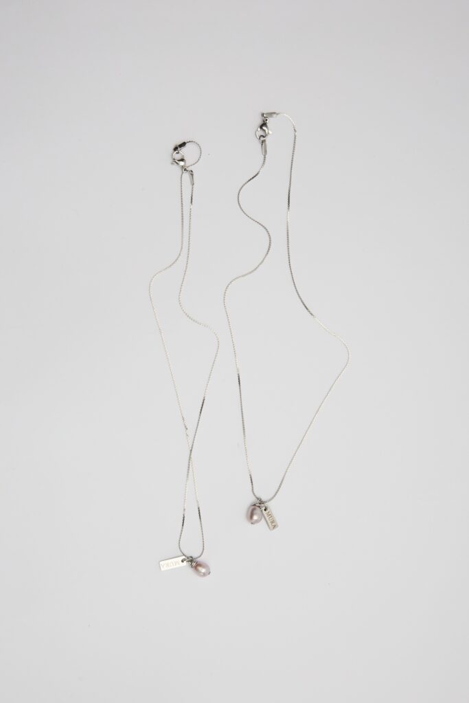 Collier Néa argenté